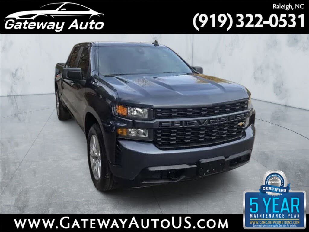 2021 Chevrolet Silverado 1500 Custom Crew Cab RWD
