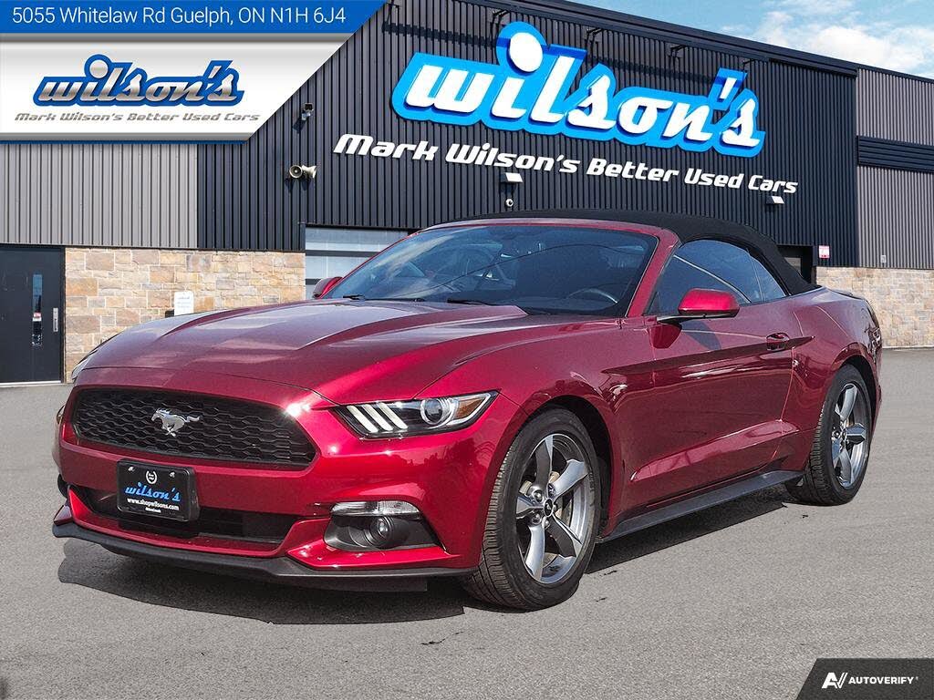 2015 Ford Mustang V6 Convertible RWD