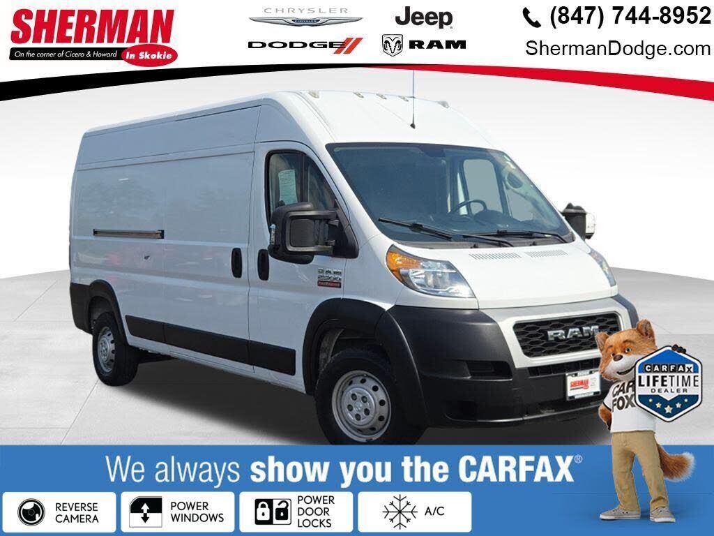 2019 RAM ProMaster 2500 159 High Roof Cargo Van FWD