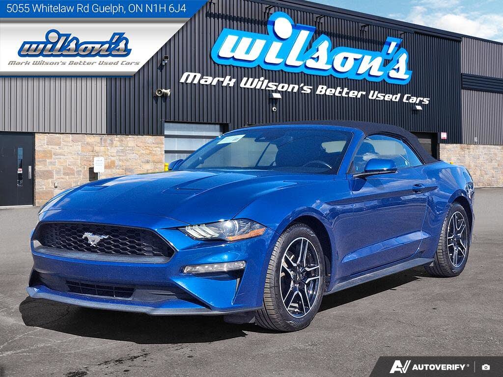 2022 Ford Mustang EcoBoost Premium Convertible RWD