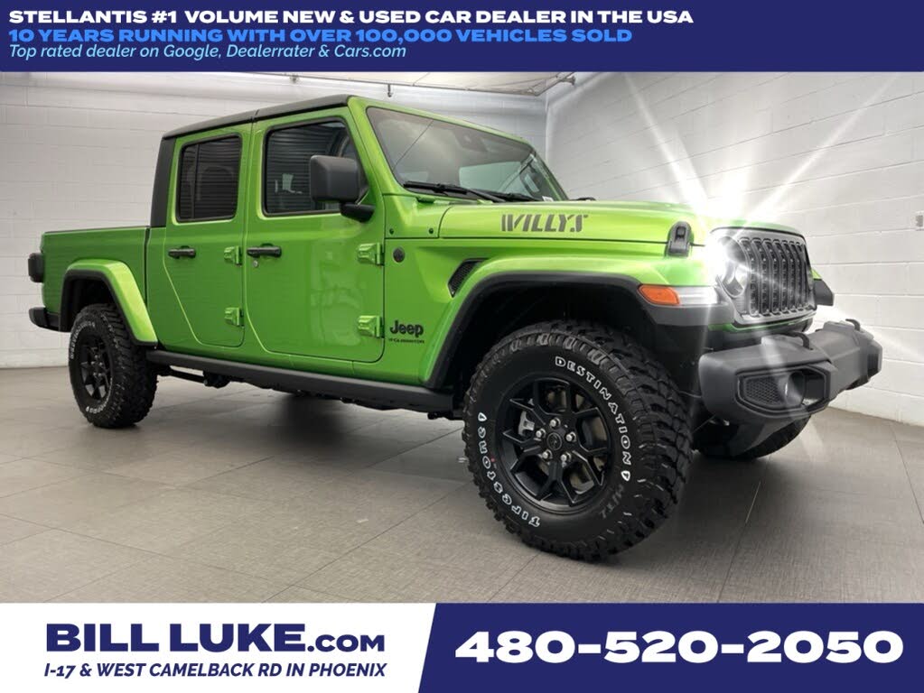 2025 Jeep Gladiator Willys Crew Cab 4WD