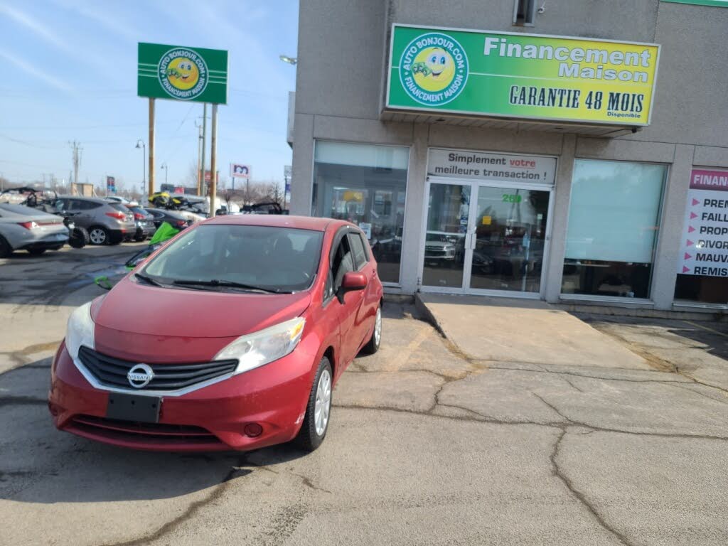 2014 Nissan Versa Note SV with SL
