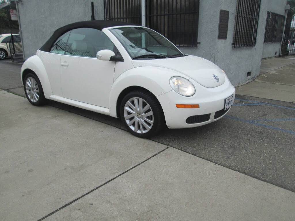 2007 Volkswagen Beetle Triple White Convertible