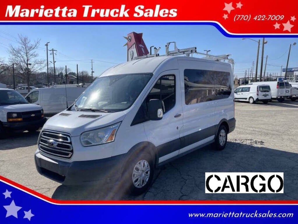 2018 Ford Transit Passenger 150 XLT Medium Roof RWD with Sliding Passenger-Side Door