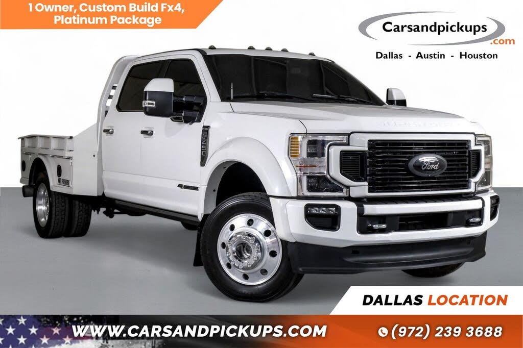 2020 Ford F-450 Super Duty Platinum Crew Cab LB DRW 4WD
