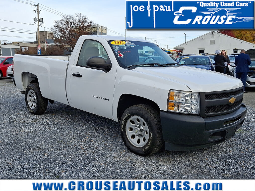 2012 Chevrolet Silverado 1500 Work Truck RWD