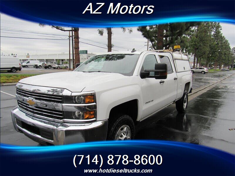 2018 Chevrolet Silverado 2500HD Work Truck Crew Cab 4WD