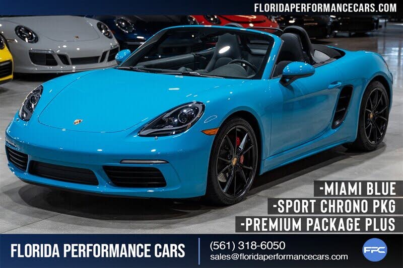 2018 Porsche 718 Boxster S RWD