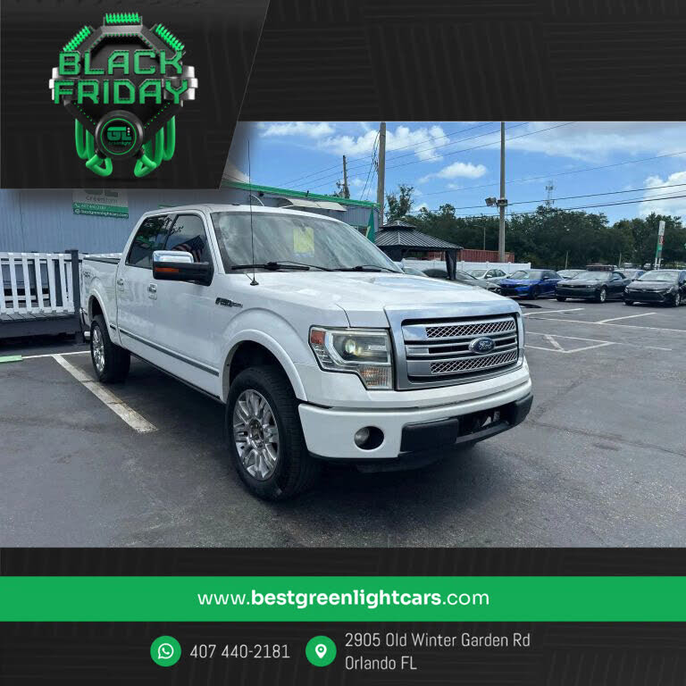 2013 Ford F-150 Platinum SuperCrew 4WD