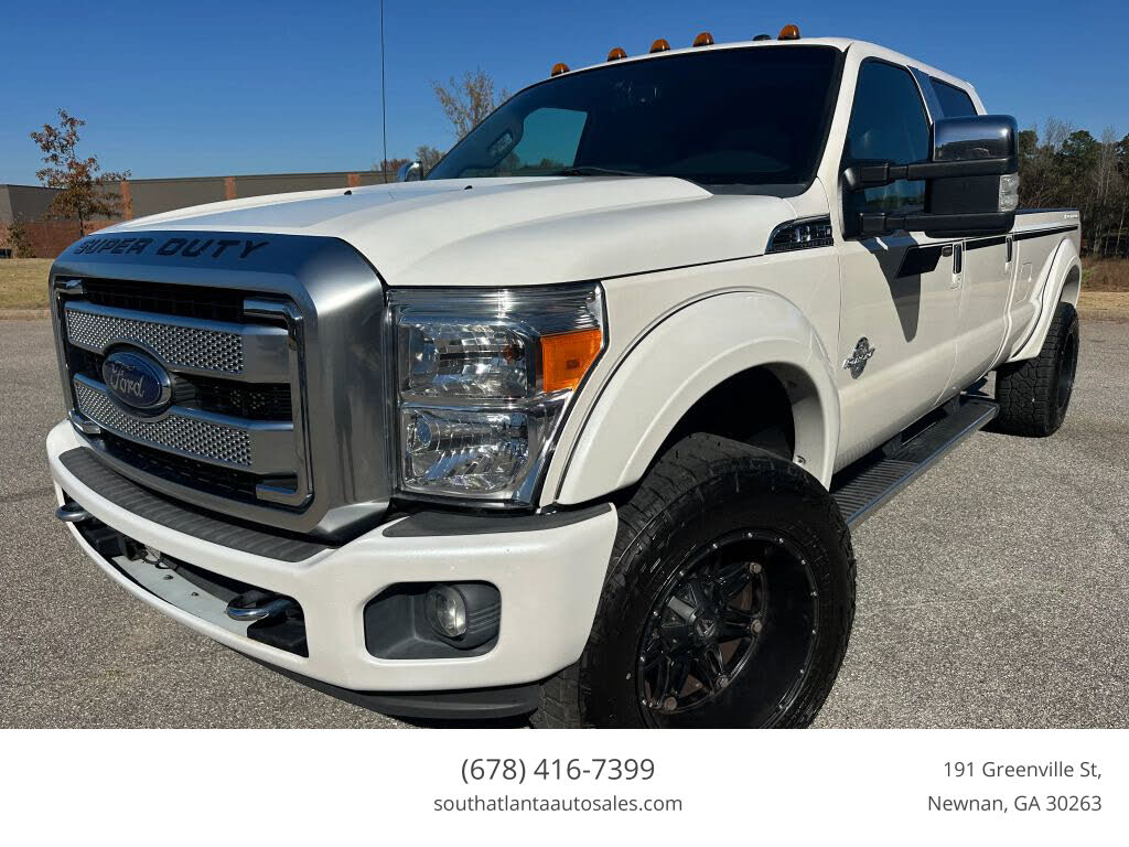 2014 Ford F-350 Super Duty Platinum Crew Cab LB 4WD