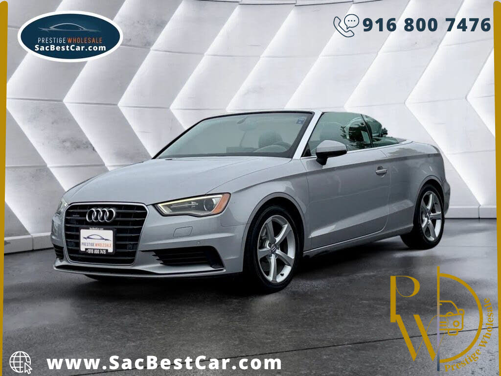 2015 Audi A3 2.0T quattro Premium Plus Cabriolet AWD