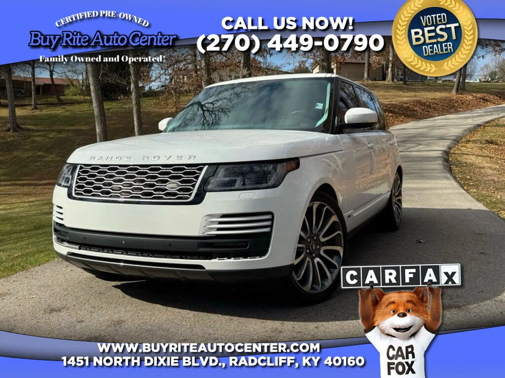 2018 Land Rover Range Rover V8 Supercharged LWB 4WD