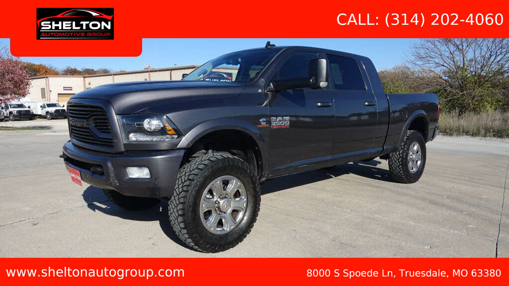 2018 RAM 3500 Laramie Mega Cab 4WD