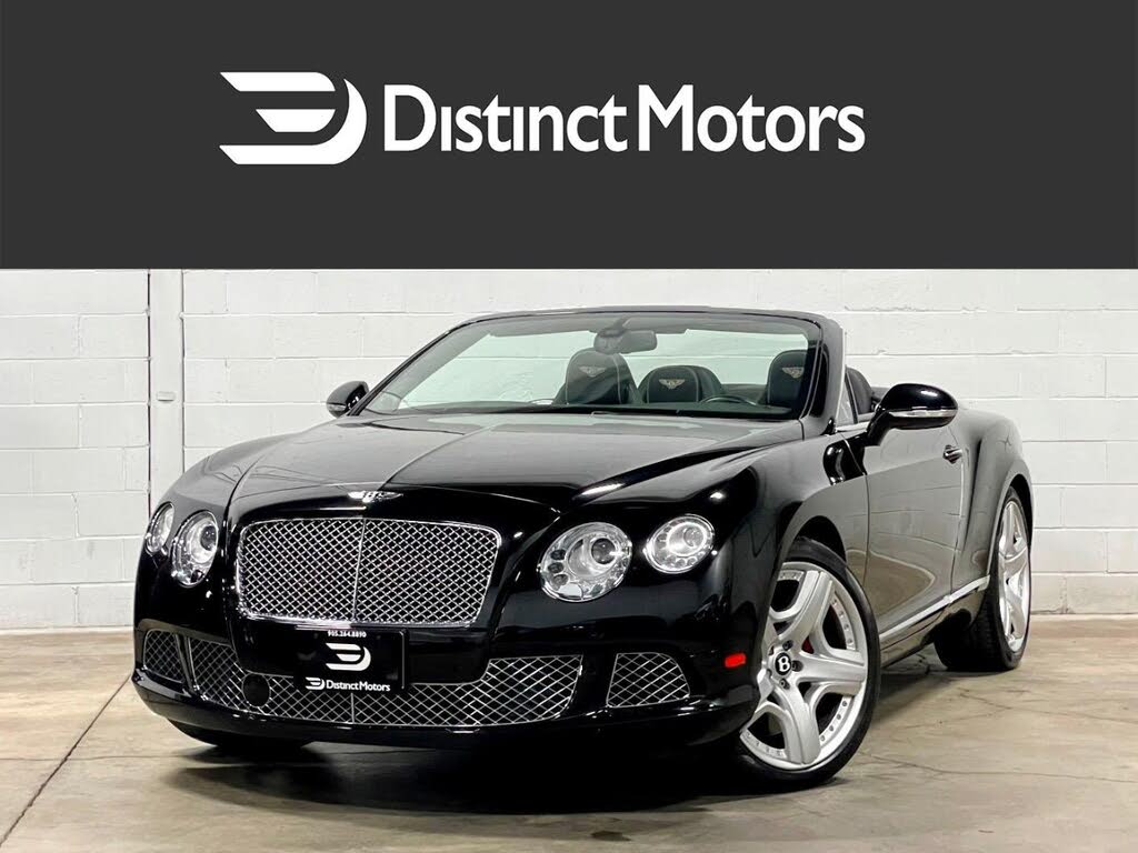 2013 Bentley Continental GTC W12 AWD