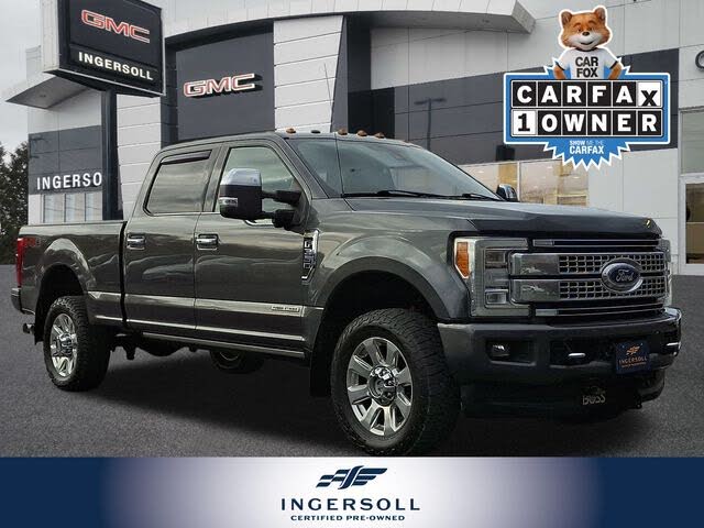 2017 Ford F-350 Super Duty Platinum Crew Cab 4WD