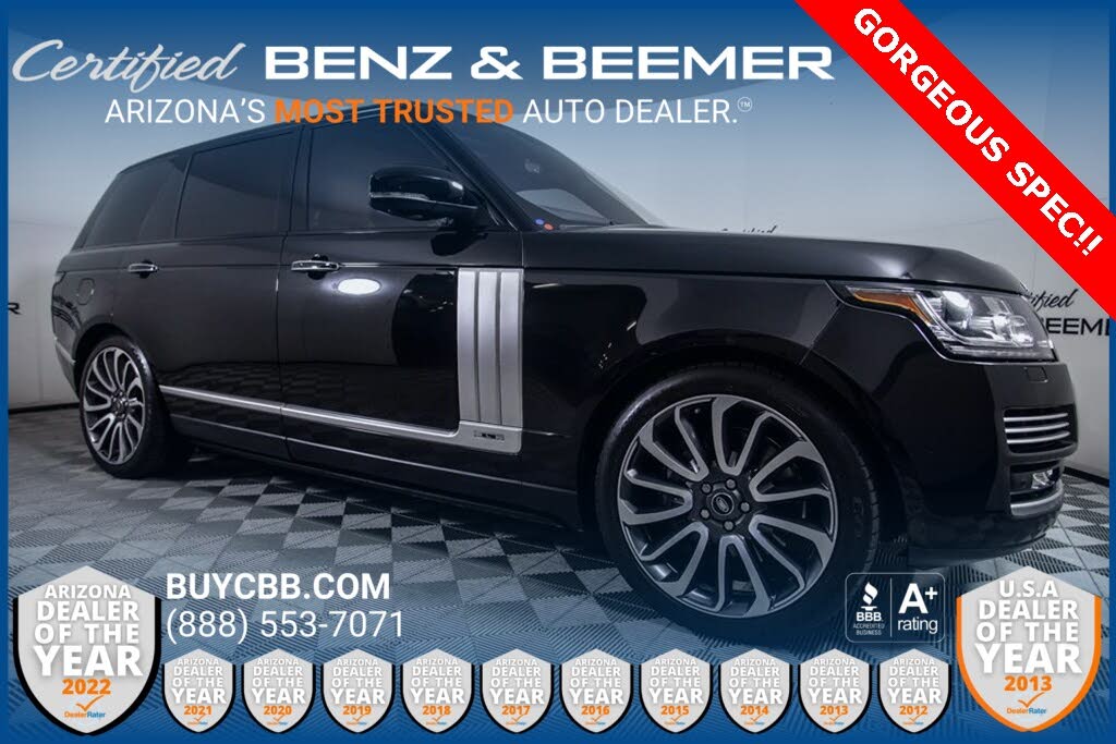 2017 Land Rover Range Rover V8 Autobiography LWB 4WD