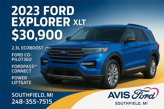 2023 Ford Explorer XLT AWD