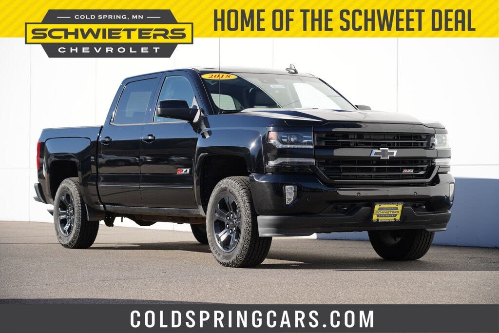 2018 Chevrolet Silverado 1500 LTZ Crew Cab 4WD