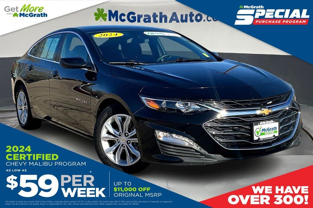 2024 Chevrolet Malibu LT with 1LT FWD