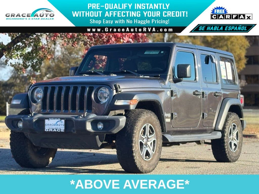 2018 Jeep Wrangler Unlimited Sport S 4WD