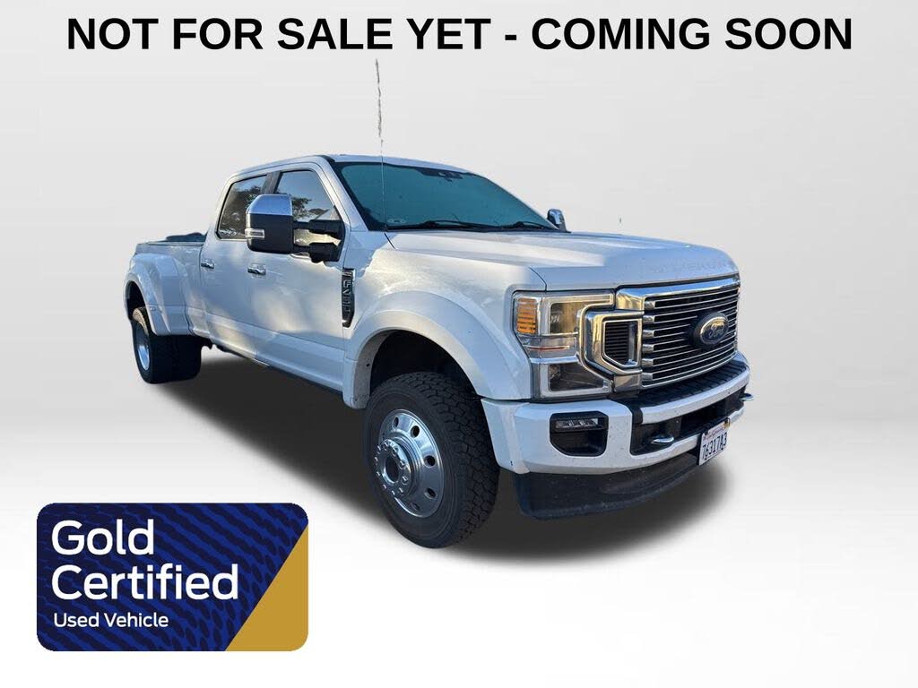 2021 Ford F-450 Super Duty Platinum Crew Cab LB DRW 4WD