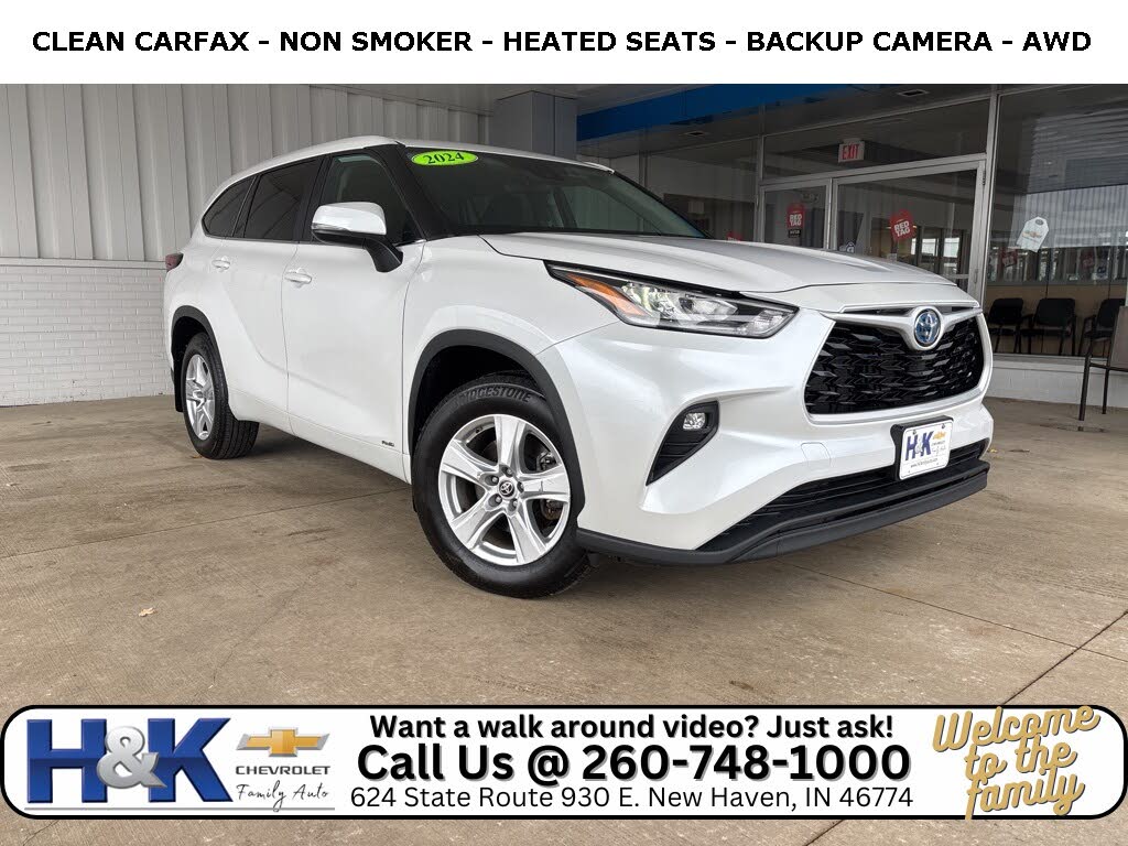 2024 Toyota Highlander Hybrid LE AWD