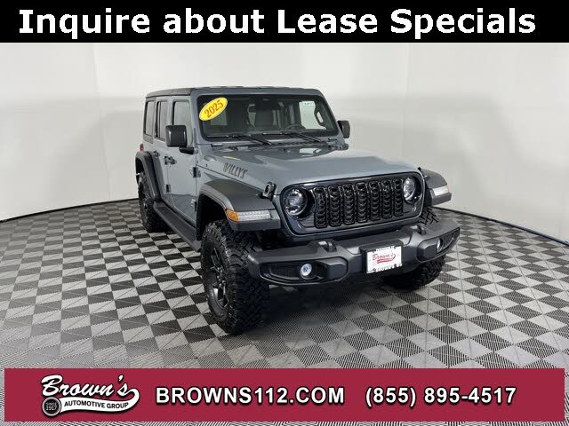 2025 Jeep Wrangler Willys 4-Door 4WD