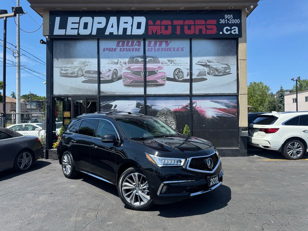 2018 Acura MDX SH-AWD with Elite 6-Passenger Package