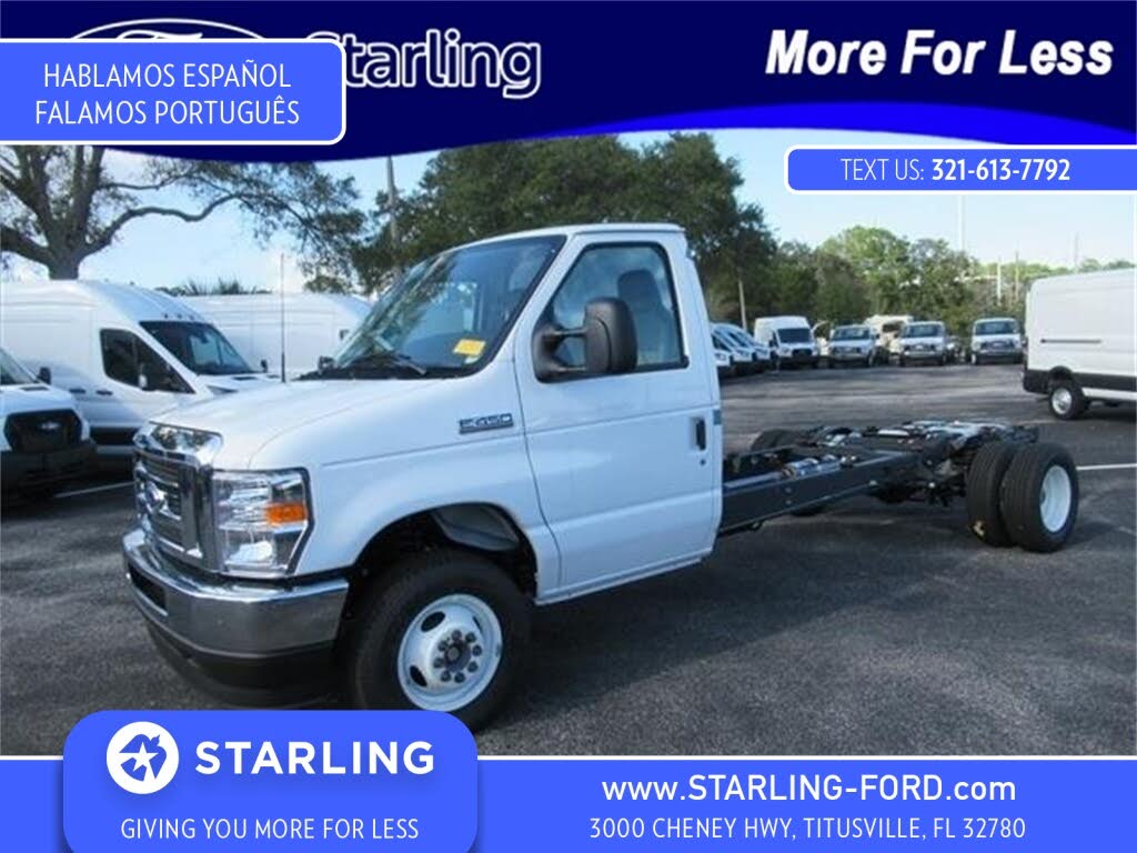 2024 Ford E-Series Chassis E-450 SD Cutaway 158 DRW RWD