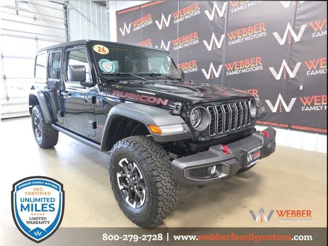 2026 Jeep Wrangler Rubicon 4-Door 4WD