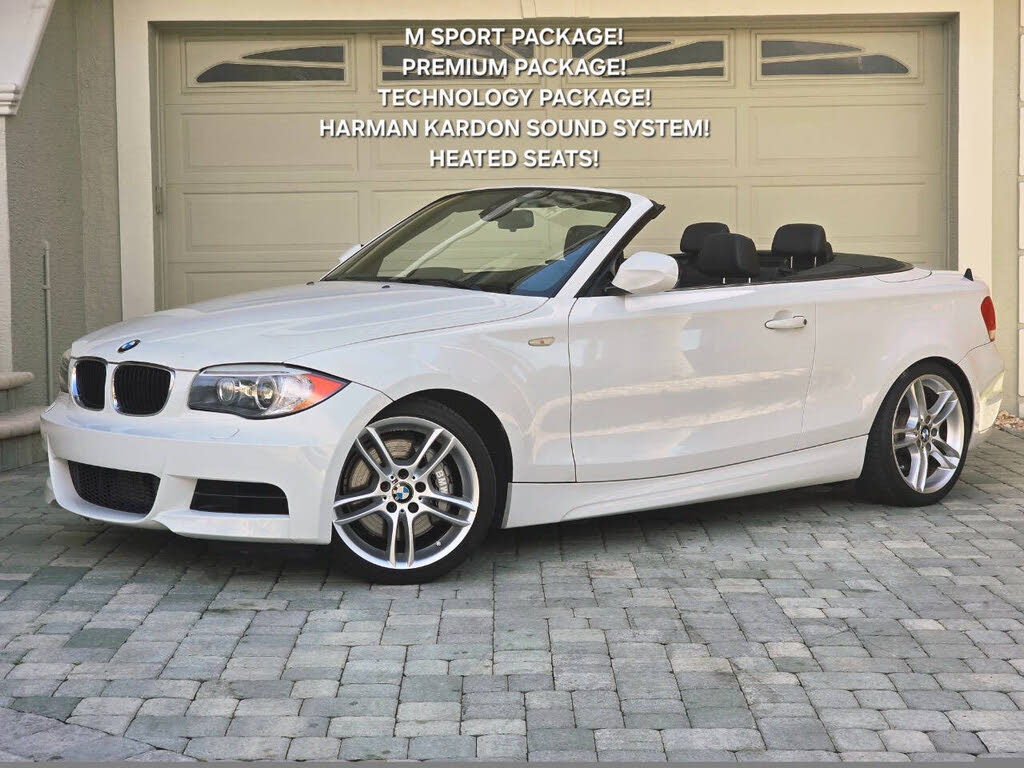 2013 BMW 1 Series 135i Convertible RWD