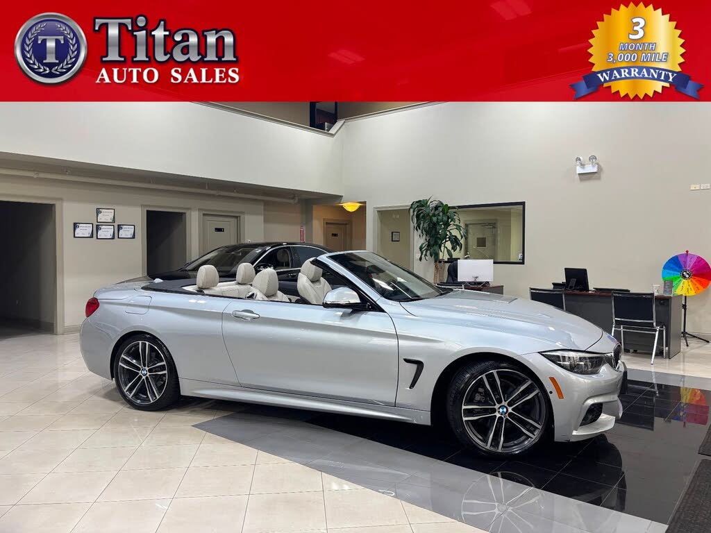 2019 BMW 4 Series 430i Convertible RWD