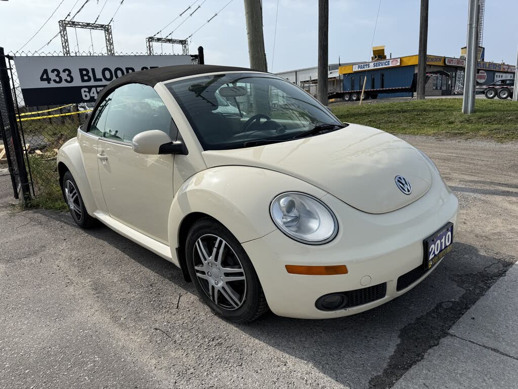 2010 Volkswagen Beetle Comfortline Convertible