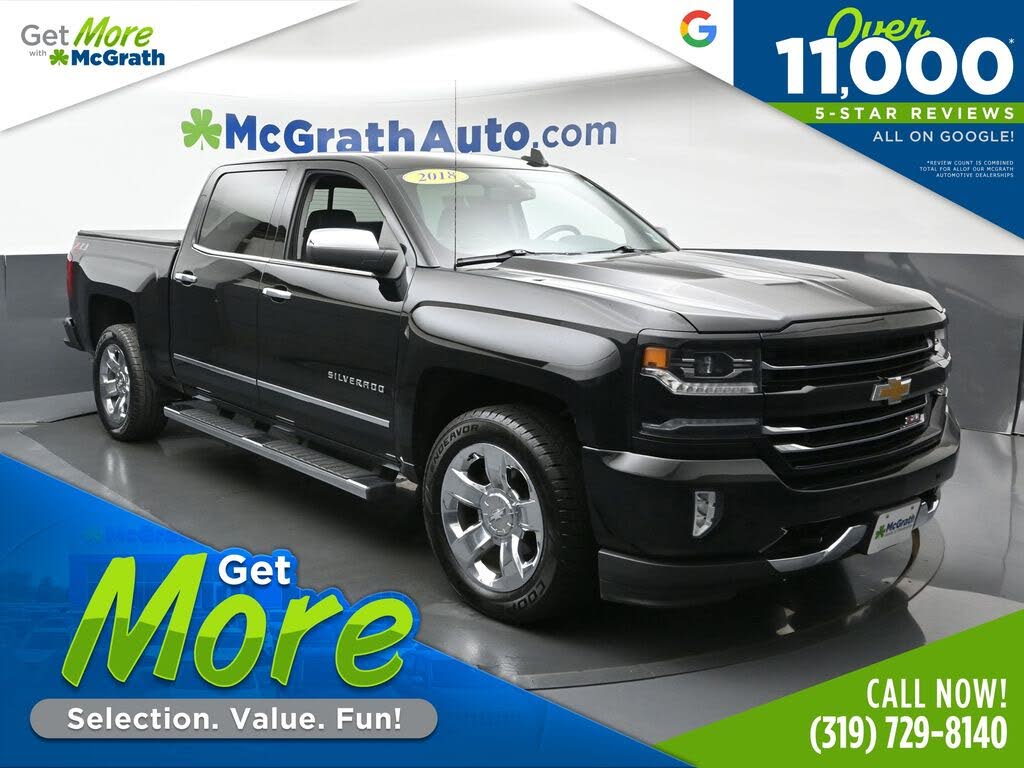 2018 Chevrolet Silverado 1500 LTZ Crew Cab 4WD