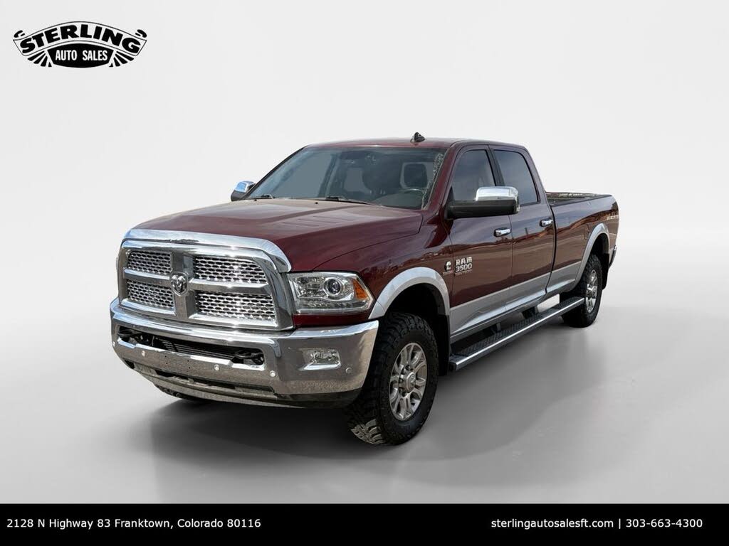2018 RAM 3500 Laramie Crew Cab LB 4WD