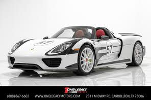 Porsche 918 Spyder Roadster with Weissach