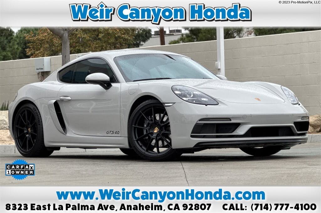 2023 Porsche 718 Cayman GTS 4.0 RWD