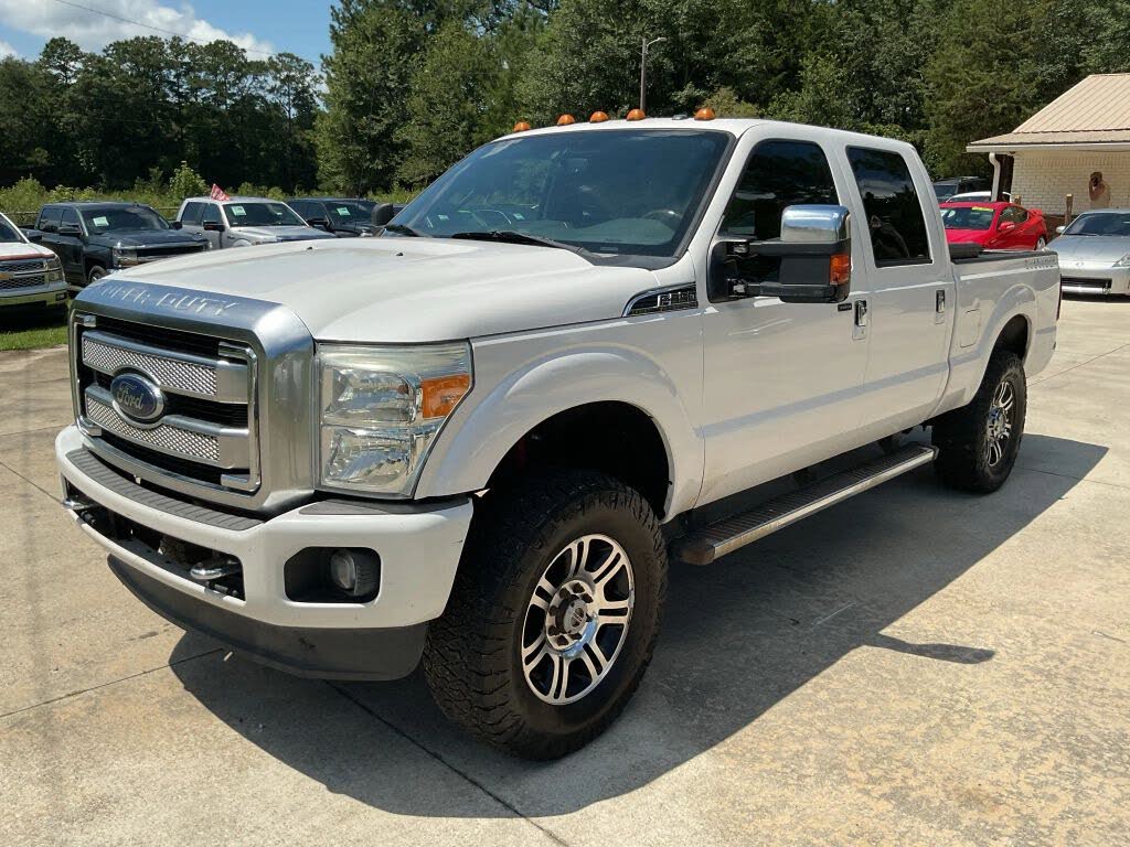 2015 Ford F-350 Super Duty Platinum Crew Cab 4WD