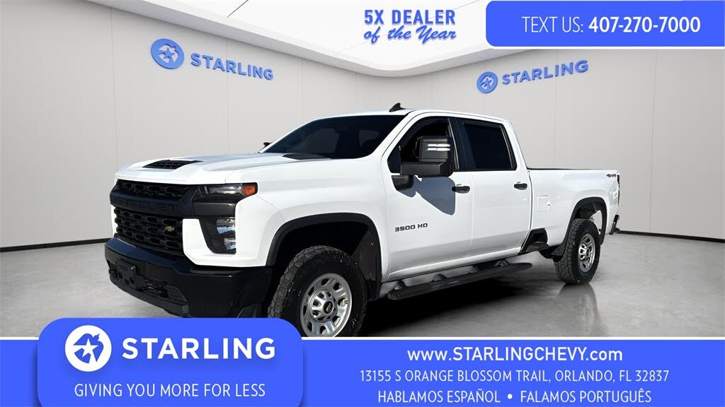 2022 Chevrolet Silverado 3500HD Work Truck Crew Cab 4WD