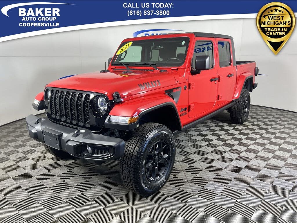 2021 Jeep Gladiator Willys Crew Cab 4WD