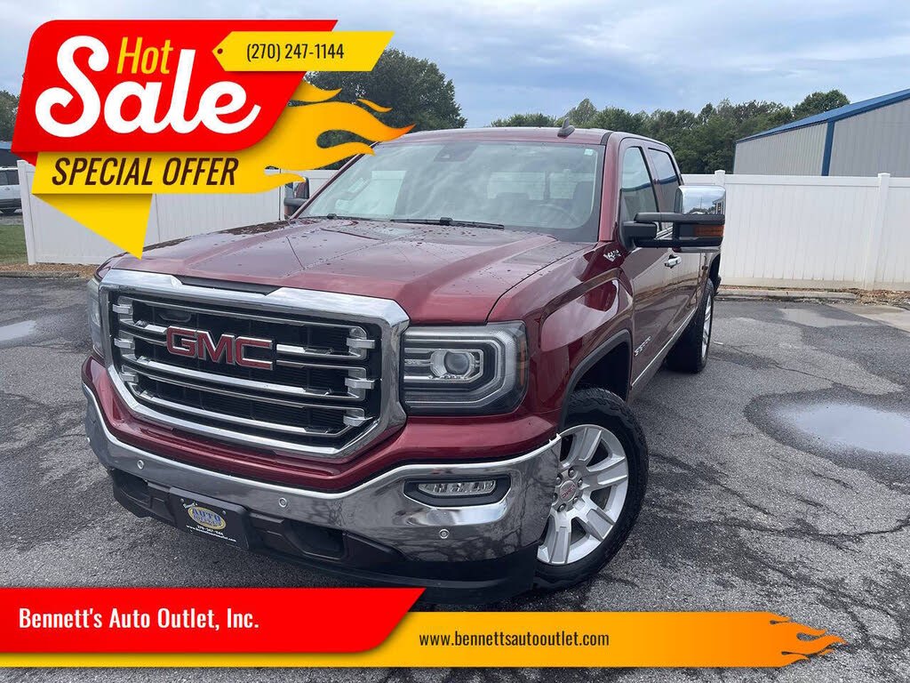 2016 GMC Sierra 1500 SLT Crew Cab 4WD