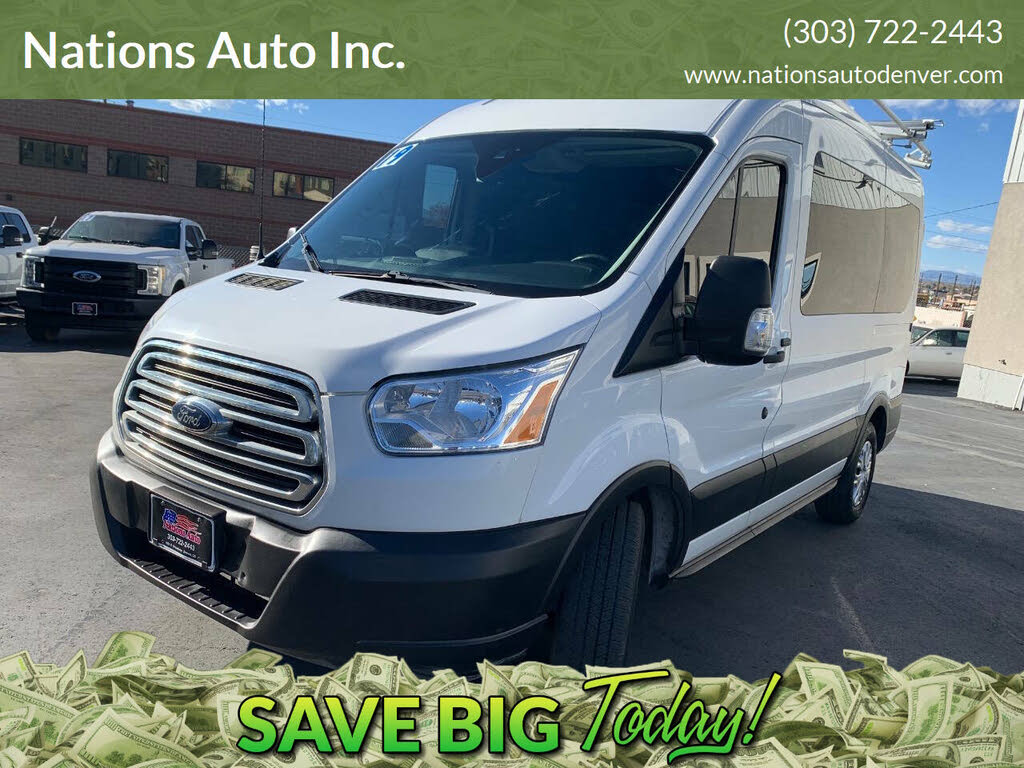 2019 Ford Transit Passenger 150 XLT Medium Roof RWD with Sliding Passenger-Side Door