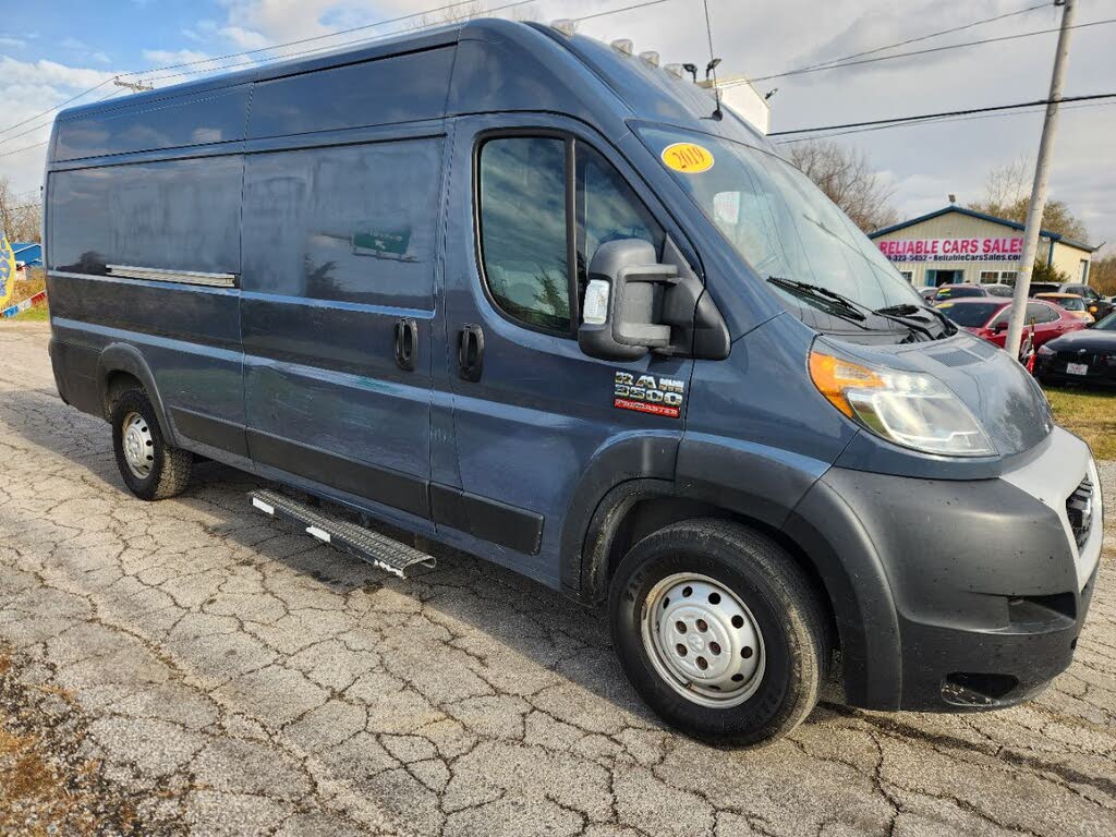 2019 RAM ProMaster 3500 159 High Roof Extended Cargo Van FWD