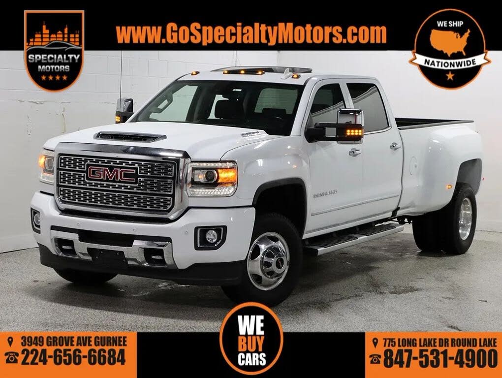 2018 GMC Sierra 3500HD Denali Crew Cab LB DRW 4WD