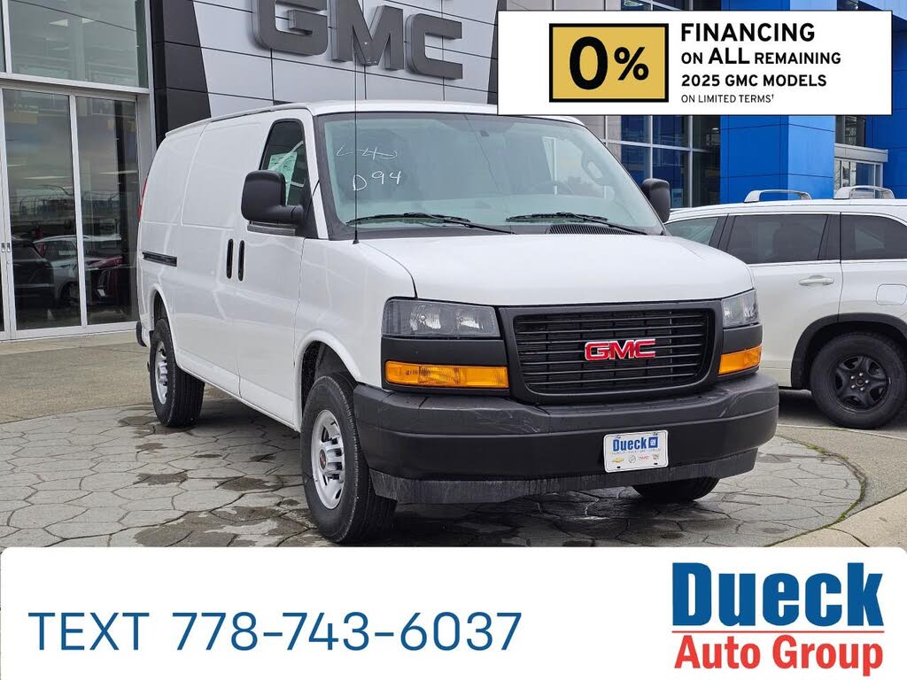 2025 GMC Savana Cargo 2500 RWD