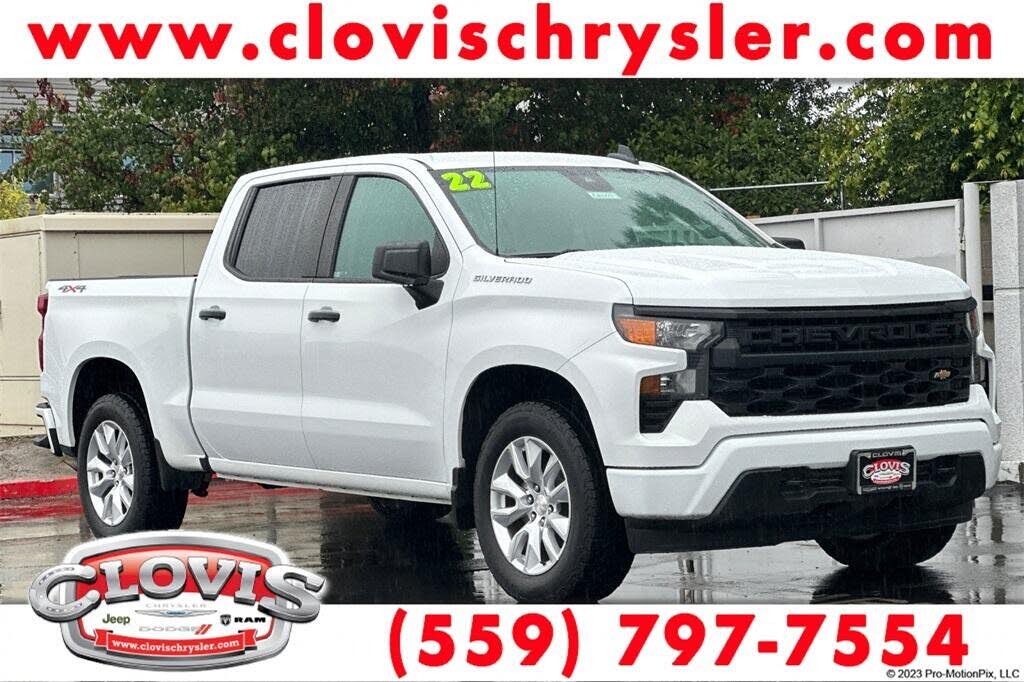 2022 Chevrolet Silverado 1500 Custom Crew Cab 4WD