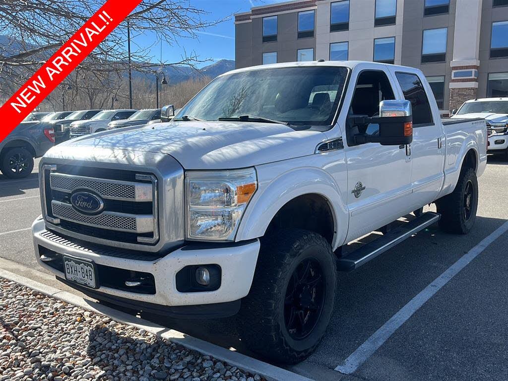 2016 Ford F-350 Super Duty Platinum Crew Cab 4WD