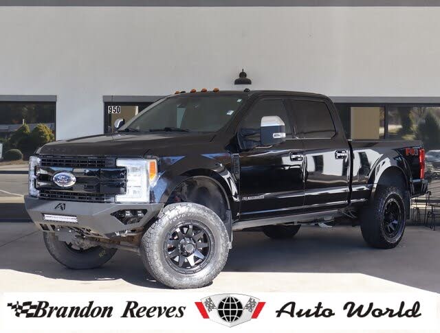 2017 Ford F-350 Super Duty Platinum Crew Cab 4WD