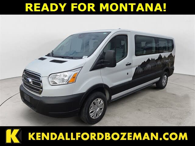 2019 Ford Transit Passenger 350 XLT Low Roof LWB RWD with 60/40 Passenger-Side Doors