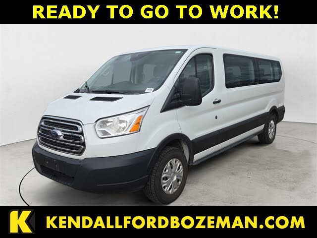 2019 Ford Transit Passenger 350 XLT Low Roof LWB RWD with 60/40 Passenger-Side Doors